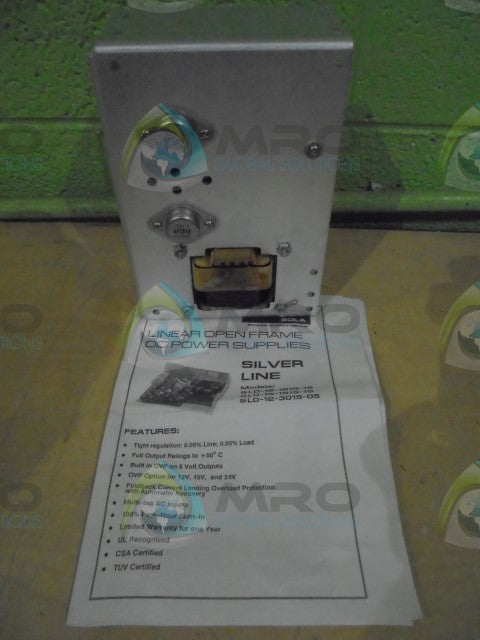 SOLA SLD-12-3015-05 DC POWER SUPPLY *NEW IN BOX*