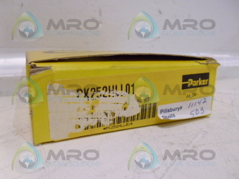 PARKER PK252HLL01 2 1/2 BUNAN PISTON SEAL KIT *NEW IN BOX*