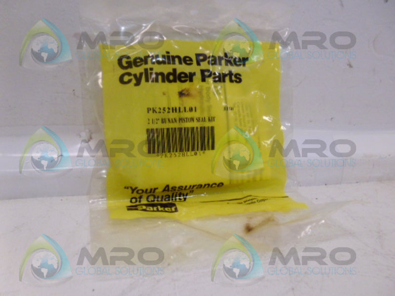 PARKER PK252HLL01 2 1/2 BUNAN PISTON SEAL KIT *NEW IN BOX*