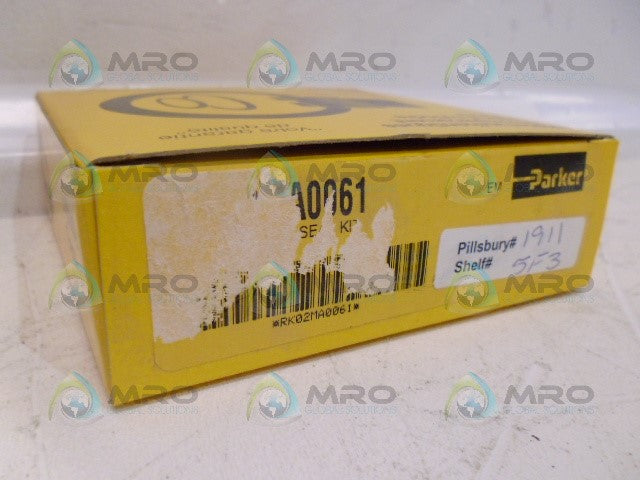 PARKER RK02MA0061 .625 2MA ROD SEAL KIT *NEW IN BOX*