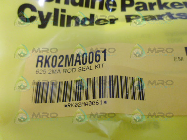 PARKER RK02MA0061 .625 2MA ROD SEAL KIT *NEW IN BOX*