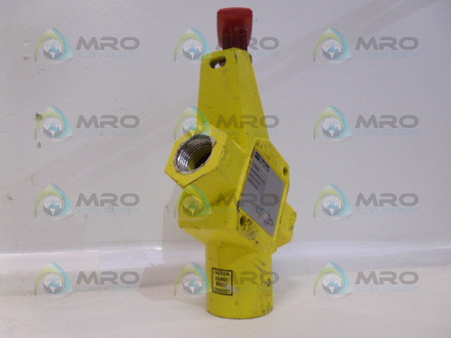 PARKER LV8NAB PNEUMATIC LOCKOUT VALVE *USED*