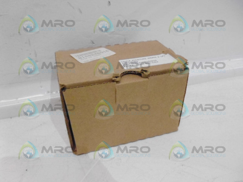 WEISS 509-5060 PRESSURE GAUGE 2-1/2" *NEW IN BOX*