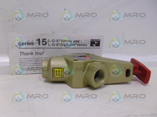 ROSS 1523C5012 LOCKOUT VALVE *NEW IN BOX*
