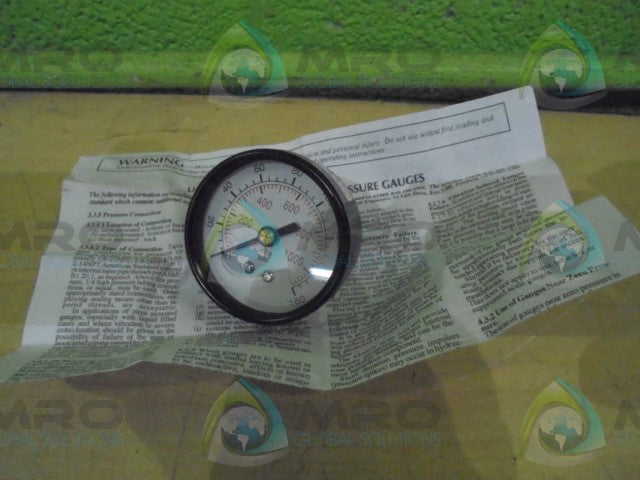 GRAINGER 5WZ41 2"PRESSURE GAGE *NEW IN BOX*