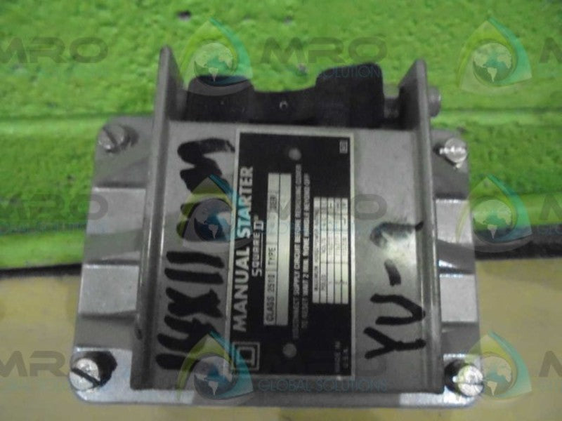 SQUARE D FW8 MANUAL STARTER *USED*