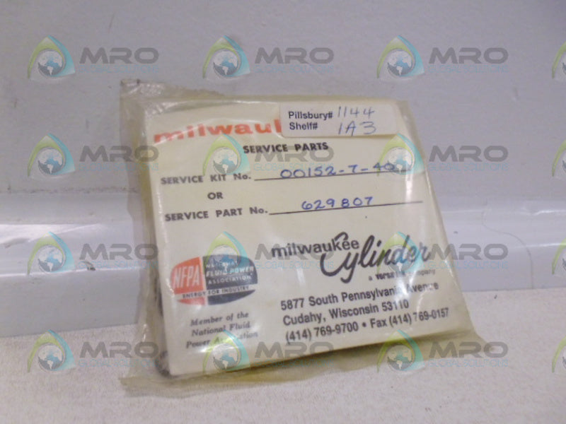 MILWAUKEE CYLINDER 00152-7-40 KIT *NEW IN FACTORY BAG*
