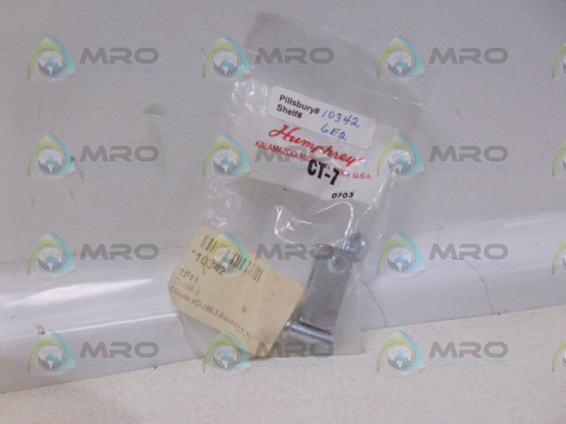 HUMPHREY CT-7 ROD CLEVIS *NEW IN FACTORY BAG*