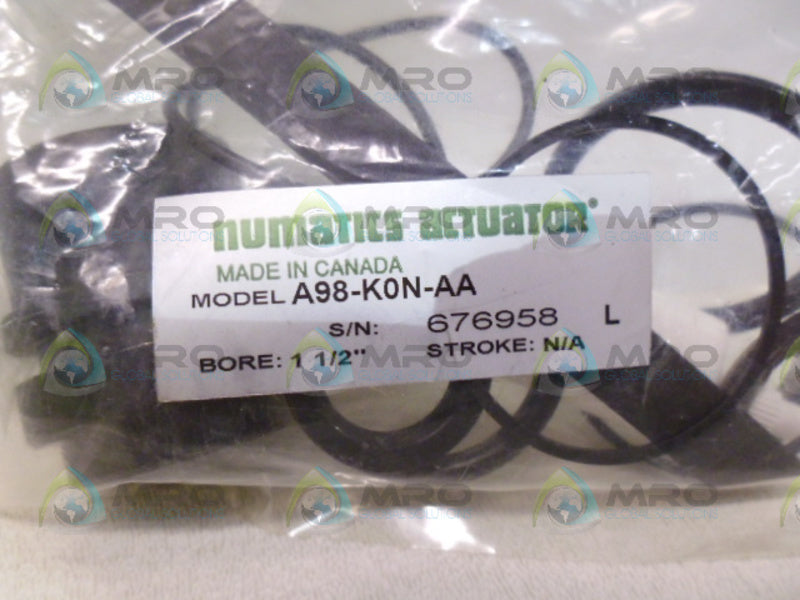 NUMATICS A98-K0N-AA REPAIR KIT *NEW IN FACTORY BAG*