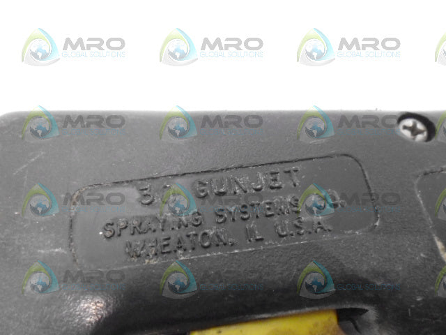 SPRAYING SYSTEMS 30 GUNJET SPRAY GUN 250 PSI (AS PICTURED) *USED*