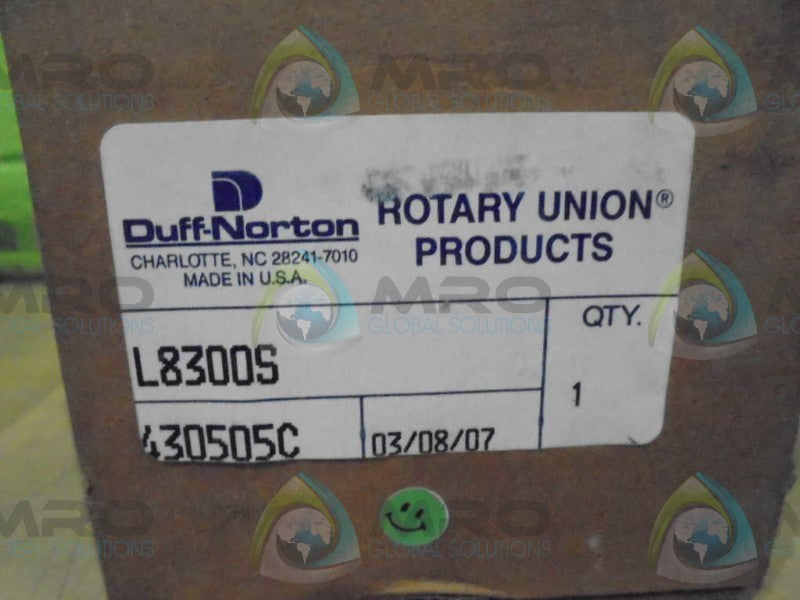 DUFF-NORTON 430505C 8000 SERIES ROTARY UNION *NEW IN BOX*