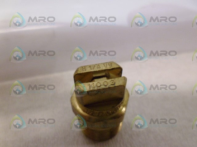 SPRAYING SYSTEMS 11003 BRASS FLAT SPRAY TIP *NEW NO BOX*