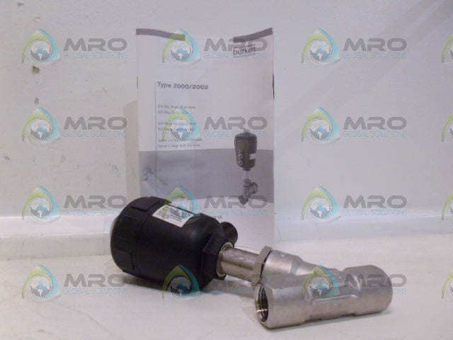 BURKERT 00454619 ANGLE SEAT VALVE SS *NEW IN BOX*
