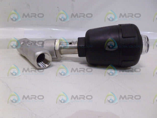 BURKERT 00454619 ANGLE SEAT VALVE SS *NEW IN BOX*