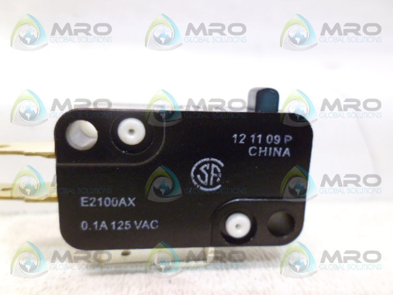 CHERRY ELECTRIC E2100AX SNAP SWITCH  NSNP