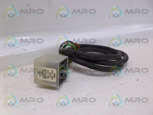 CANFIELD MSD3 CONNECTOR 48-120VDC 100-240VAC *USED*