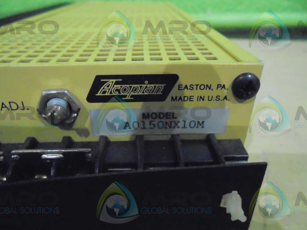 ACOPIAN A0150NX10M POWER SUPPLY *NEW NO BOX*