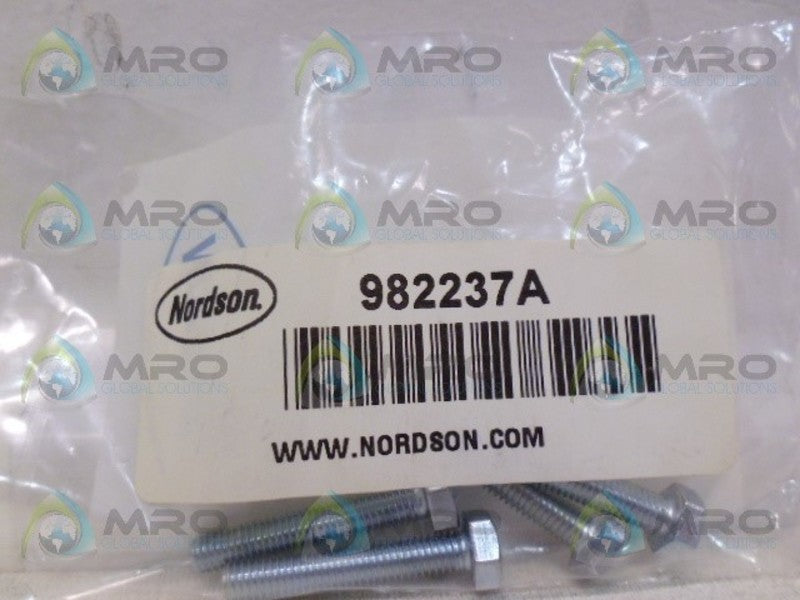 NORDSON 982237A HEX SCREWS (PK OF 4) *NEW IN FACTORY BAG*
