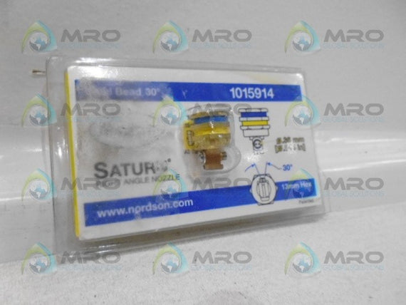 NORDSON 1015914 RIGHT ANGLE NOZZLE * NEW IN ORIGINAL PACKAGE *