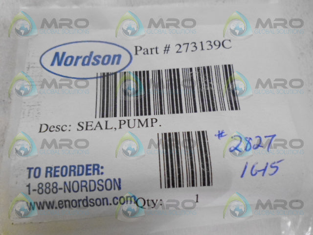 NORDSON 273139C SEAL PUMP *NEW NO BOX*