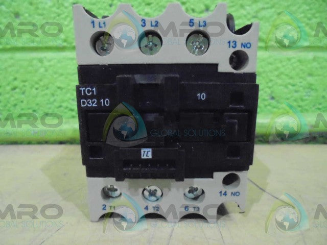 TC CONTACTOR TC1D3210 W6 CONTACTOR *NEW IN BOX*