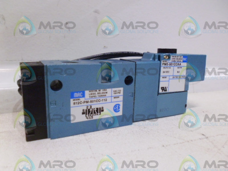 MAC 812C-PM-501CC-112 VALVE *NEW IN BOX*