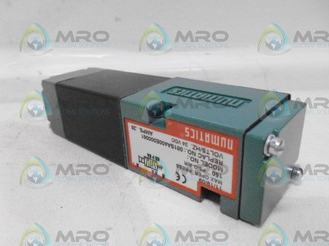 NUMATICS 081SA400E000061 VALVE *NEW NO BOX*