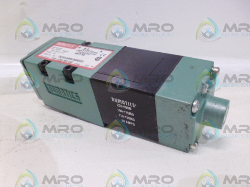 NUMATICS 1525A400K000030 VALVE *NEW NO BOX*