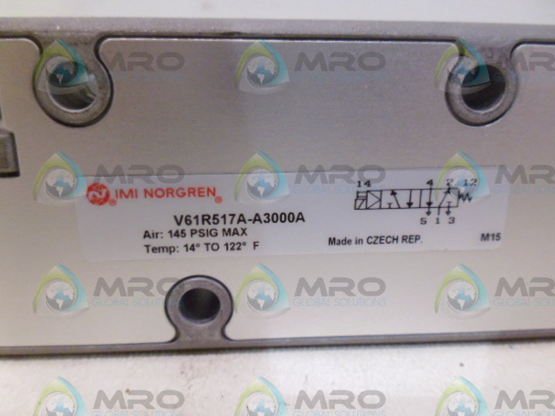 NORGREN V61R517A-A3000A VALVE *NEW NO BOX*