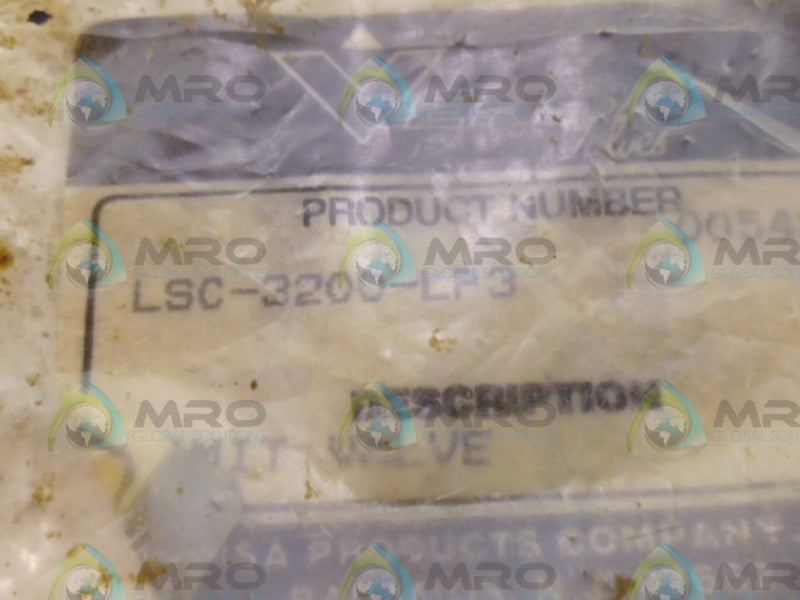 VERSA VALVES LSC-3200-LP3 LIMIT VALVE *NEW IN ORIGINAL PACKAGE*