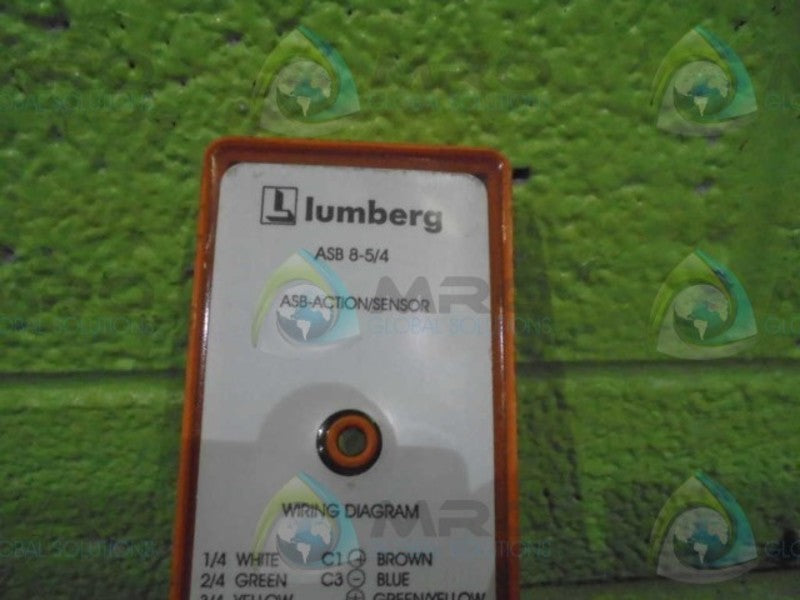 LUMBERG ASB8-5/4 ACTUATOR SENSOR BOX *USED*