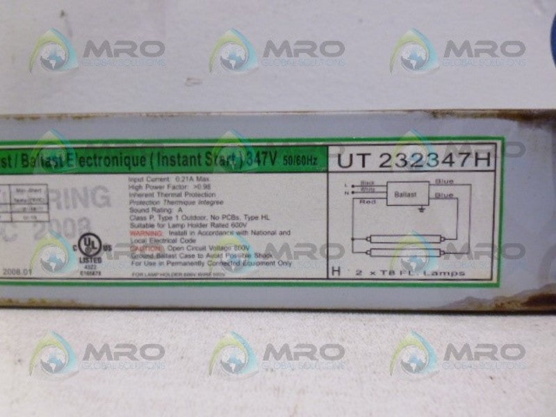 ULTRASAVE UT232347H ELECTRONIC BALLAST UNMP