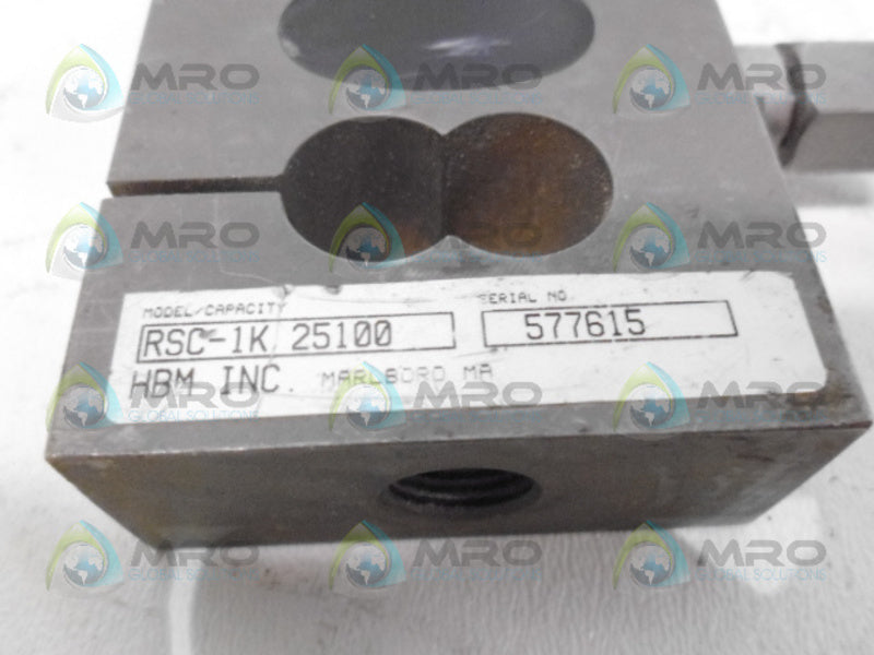 HBM RSC-1K 25100 LOAD CELL UNMP