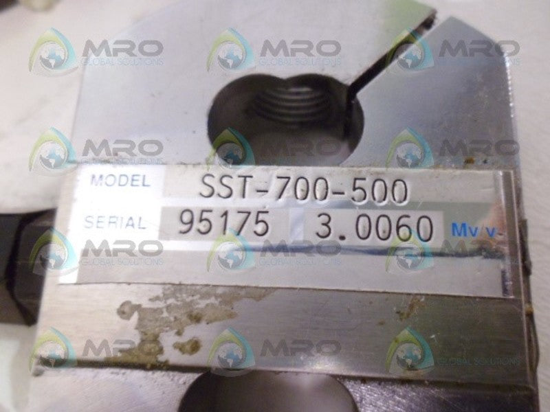 INDUSTRIAL MRO PART# SST-700-500 LOAD CELL *USED*