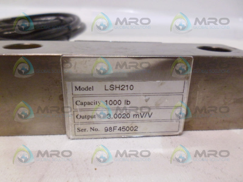 INDUSTRIAL MRO PART# LSH210 LOAD CELL *USED*