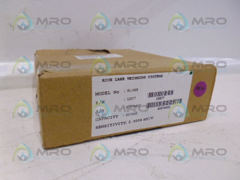 RICE LAKE RLHBB 32677 10KG LOAD CELL NSMP