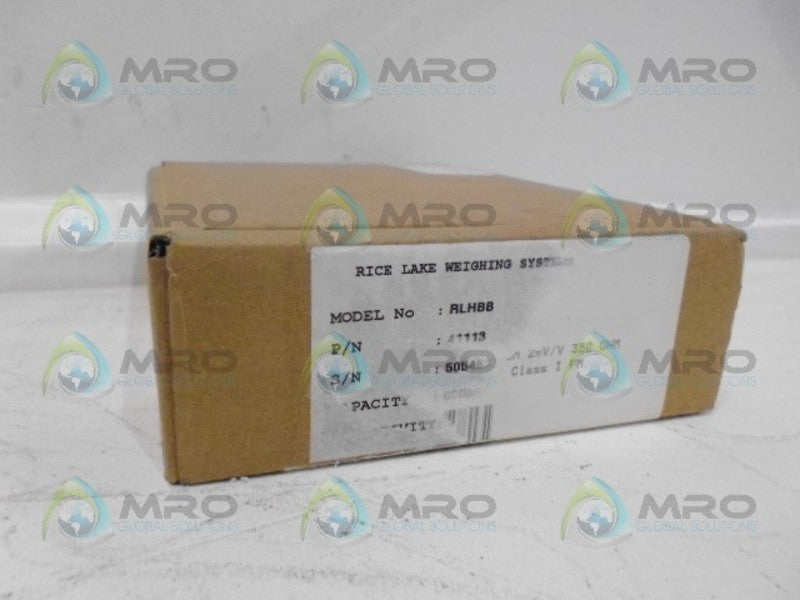 RICE LAKE RLHBB 41113 5KG LOAD CELL NSMP