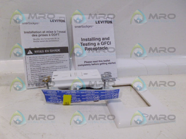 LEVITON GFNT1-W 15A-125V RECEPTICAL WHITE *NEW IN BOX*