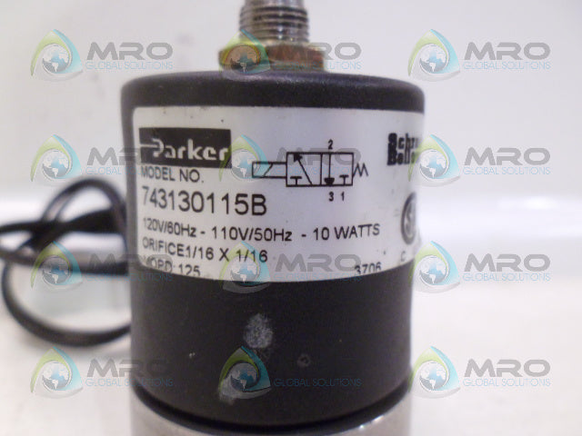 PARKER 743130115B CYCLONE VALVE *USED*