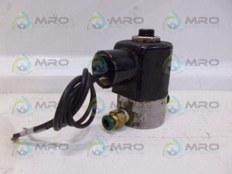 PARKER 743130115 3-WAY SOLENOID VALVE *USED*