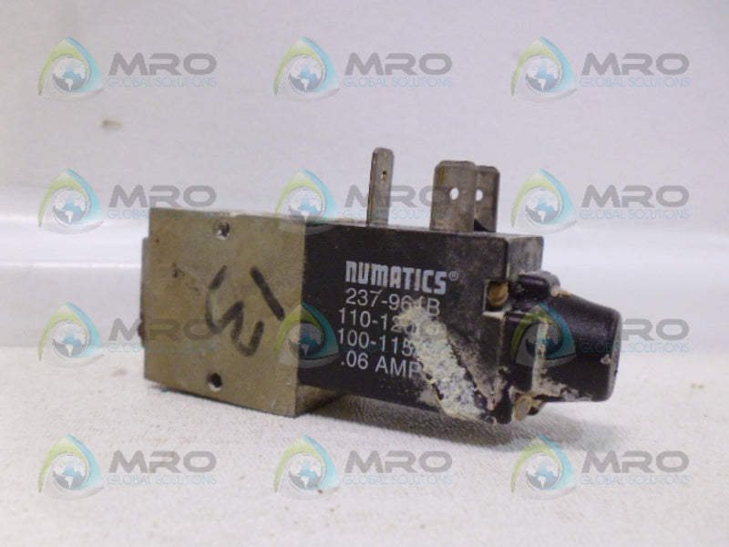 NUMATICS L01SA459000030 SOLENOID VALVE UNMP