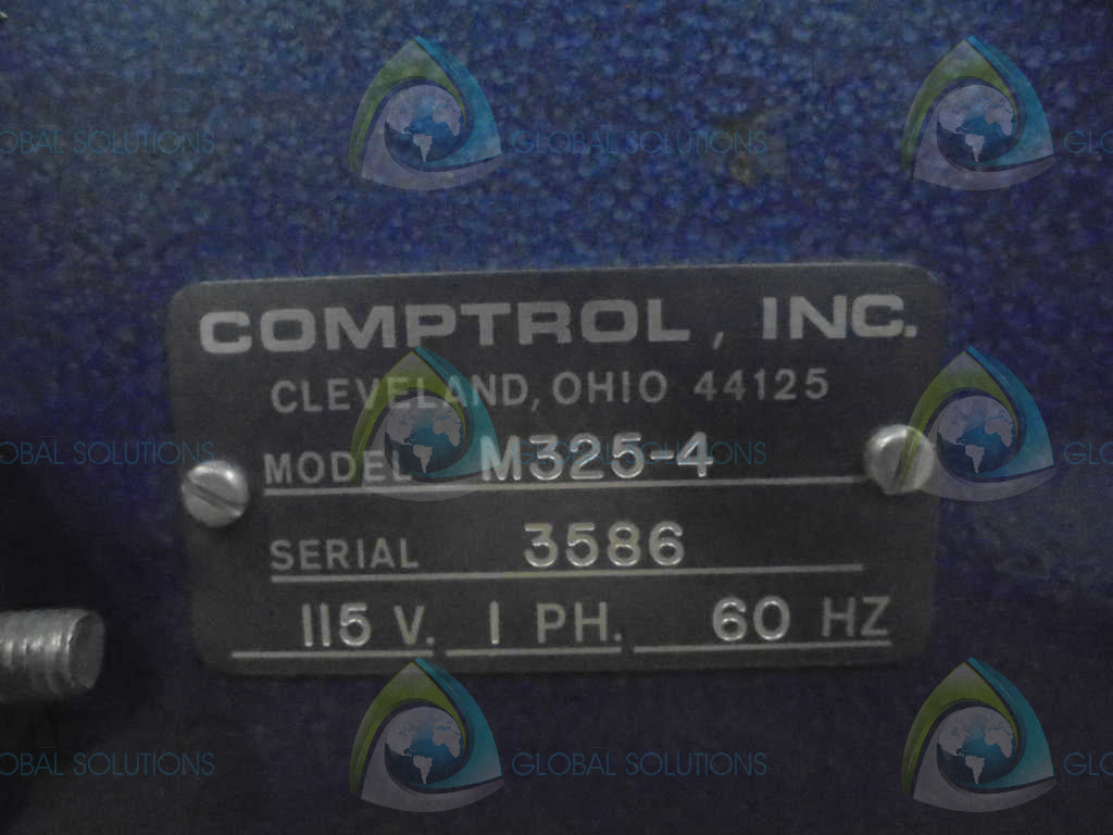 COMPTROL INC. M325-4 115V 1PH 60HZ *NEW NO BOX*