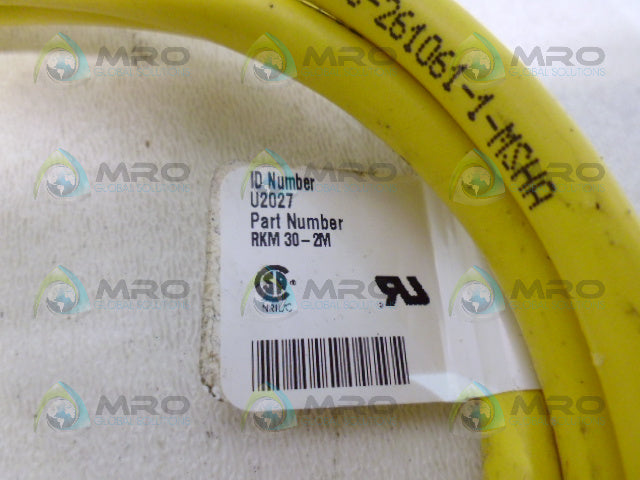 TURCK RKM30-2M MINI FAST CABLE *NEW NO BOX*