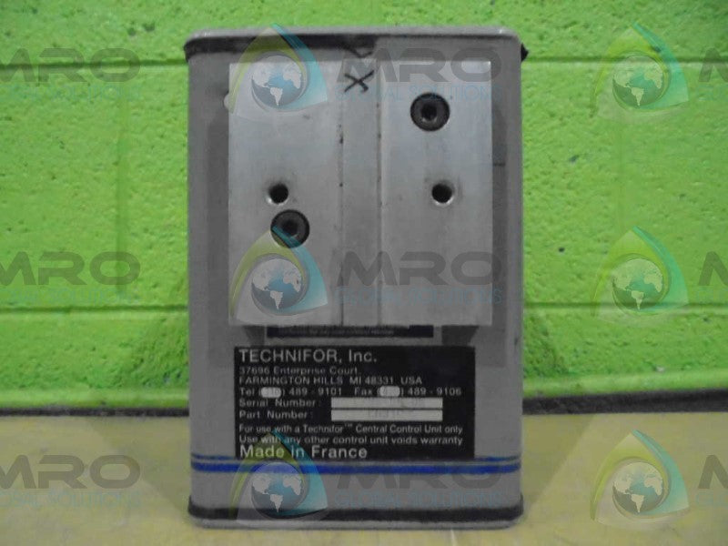 TECHNIFOR INC. CN31C W/O PIN  AS IS *USED*