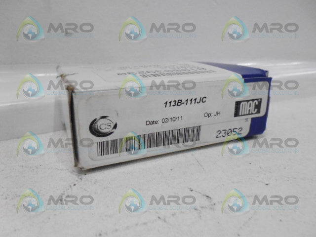 MAC 113B-111JC *NEW IN BOX*