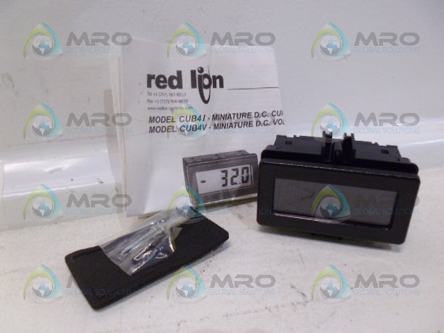REDLION CONTROLS CUB4V010 VOLT METER *NEW IN BOX*