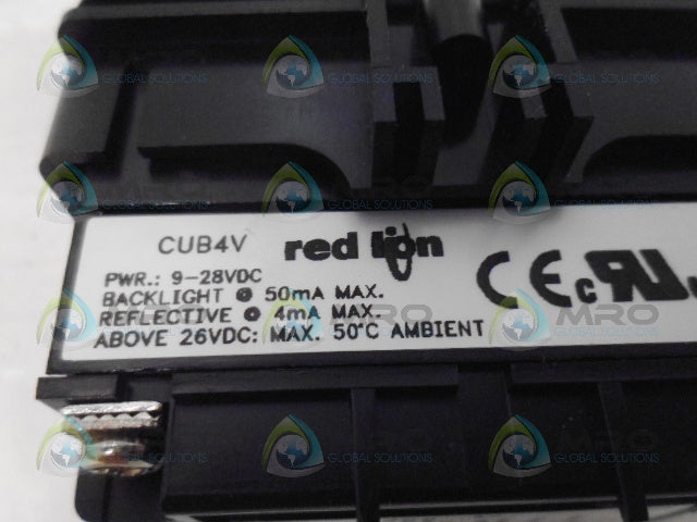 REDLION CONTROLS CUB4V010 VOLT METER *NEW IN BOX*