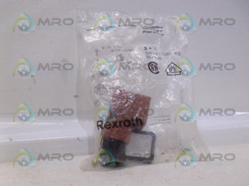 REXROTH R900011039 CABLE SOCKET CONNECTOR *NEW IN FACTORY BAG*