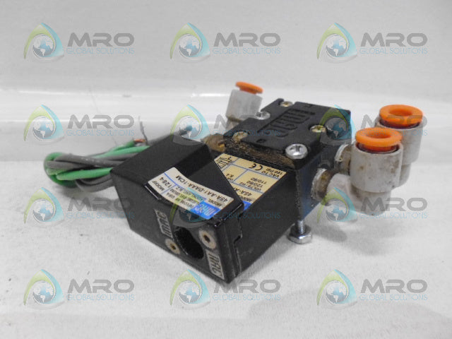 MAC 45A-AA1-DAAA-1CM SOLENOID VALVE*USED*