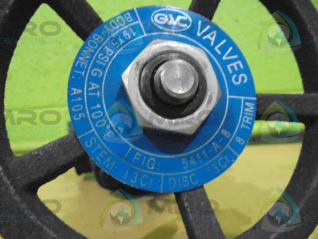 GMC VALVES A105 13CR VALVE *NEW NO BOX*